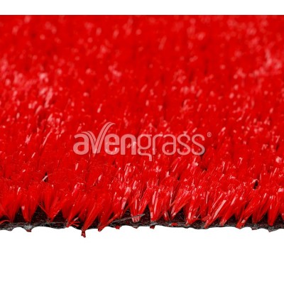 Gazon Decoratif Rouge - 8 mm