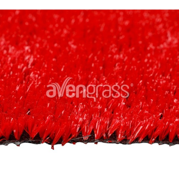 Gazon Decoratif Rouge - 8 mm