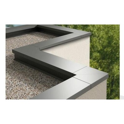 Couvertine en Acier galvanisé - Gris Anthracite
