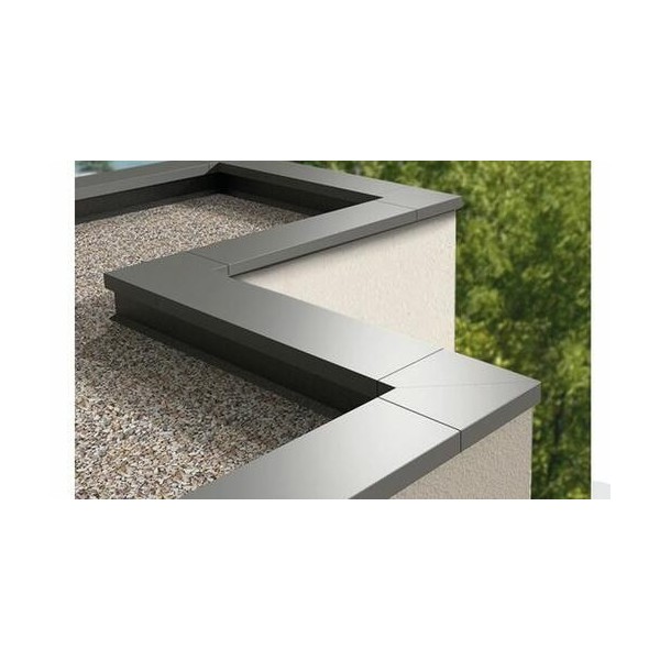 Couvertine en Acier galvanisé - Gris Anthracite